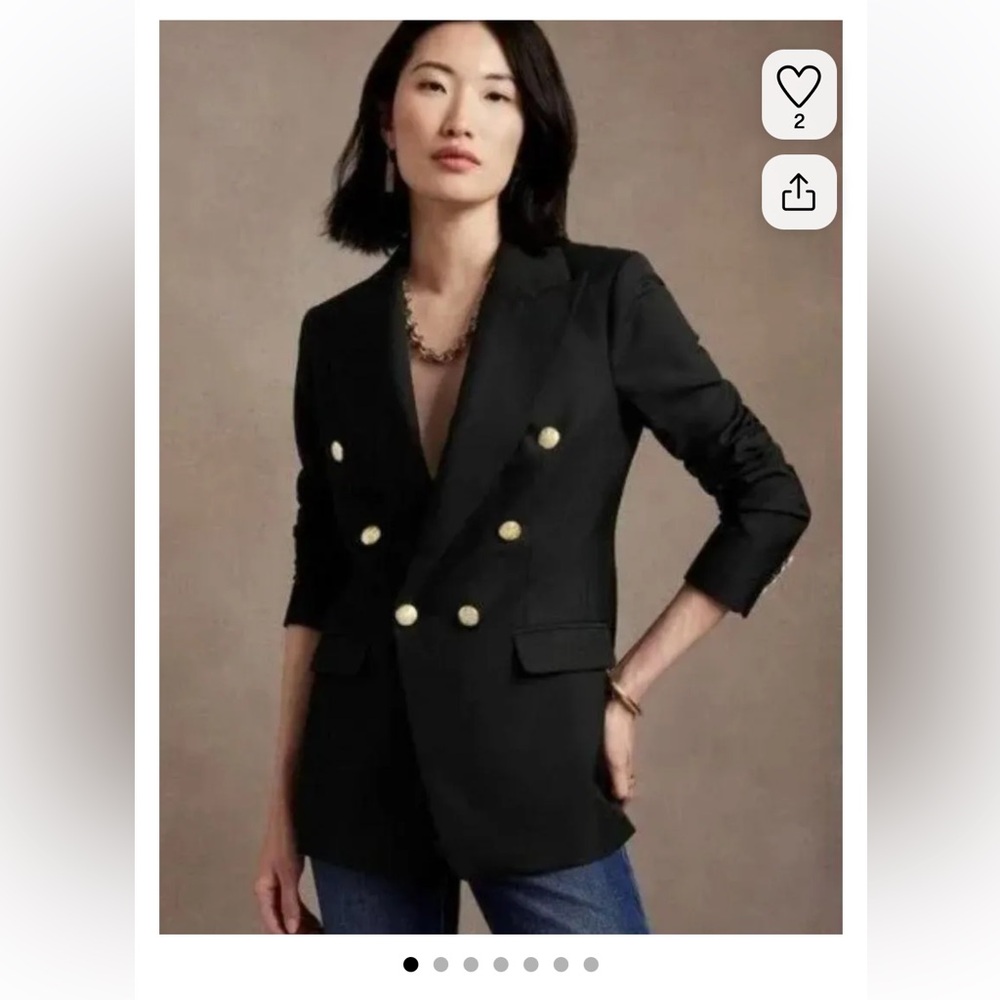 NWOT Banana republic captains blazer